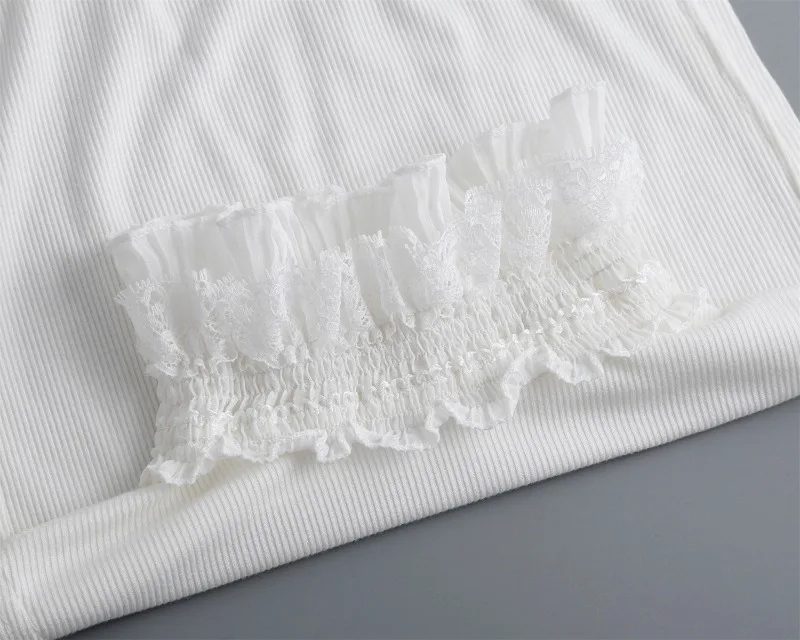 러플 탈부착 셔츠 칼라 액세서리 여성 장식용 넥웨어 스웨터 후디 가짜 칼라