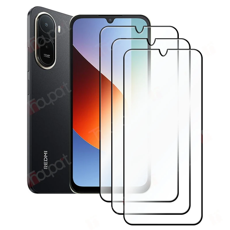 

New Sale For Redmi A7 Pro Front Glass Protector Shockproof Full Cover Tempered Glass Anti-Scratch 3PCS