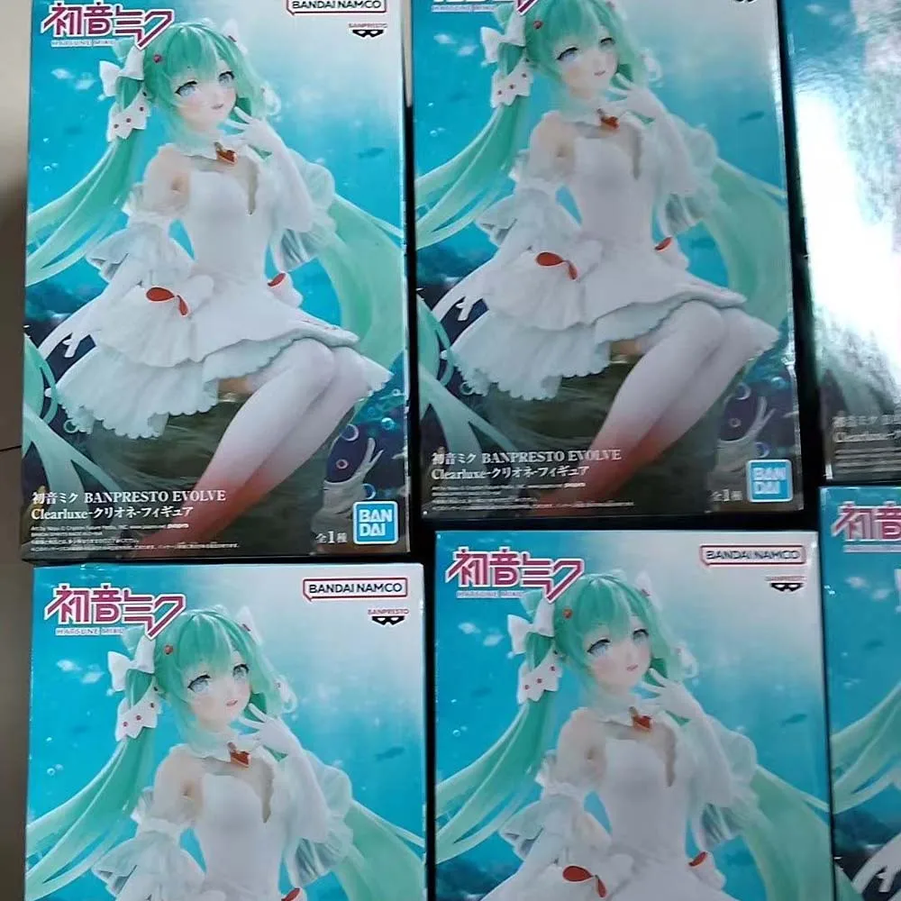 

Banpresto BANDAI Clearluxe Clione Хацунэ Мику аниме-фигурка-новые точечные товары из натуральной коробки Коллекционная игрушечная модель