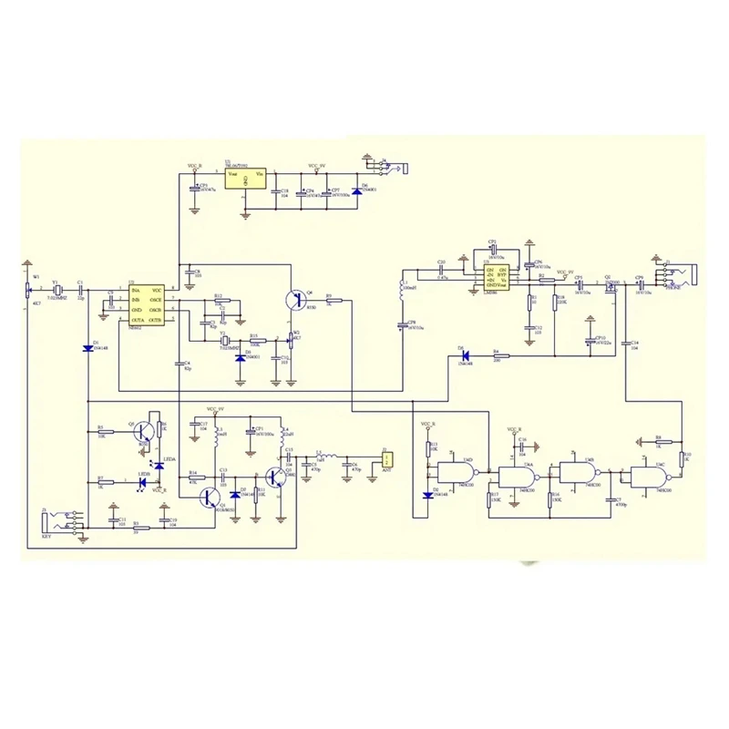 

Комплект лягушки Ultimate V3 Version Ham Radio Qrp Telegraph приемопередатчик непрерывного действия Telegraph Short twave Radio 7,023, прочная и легкая установка