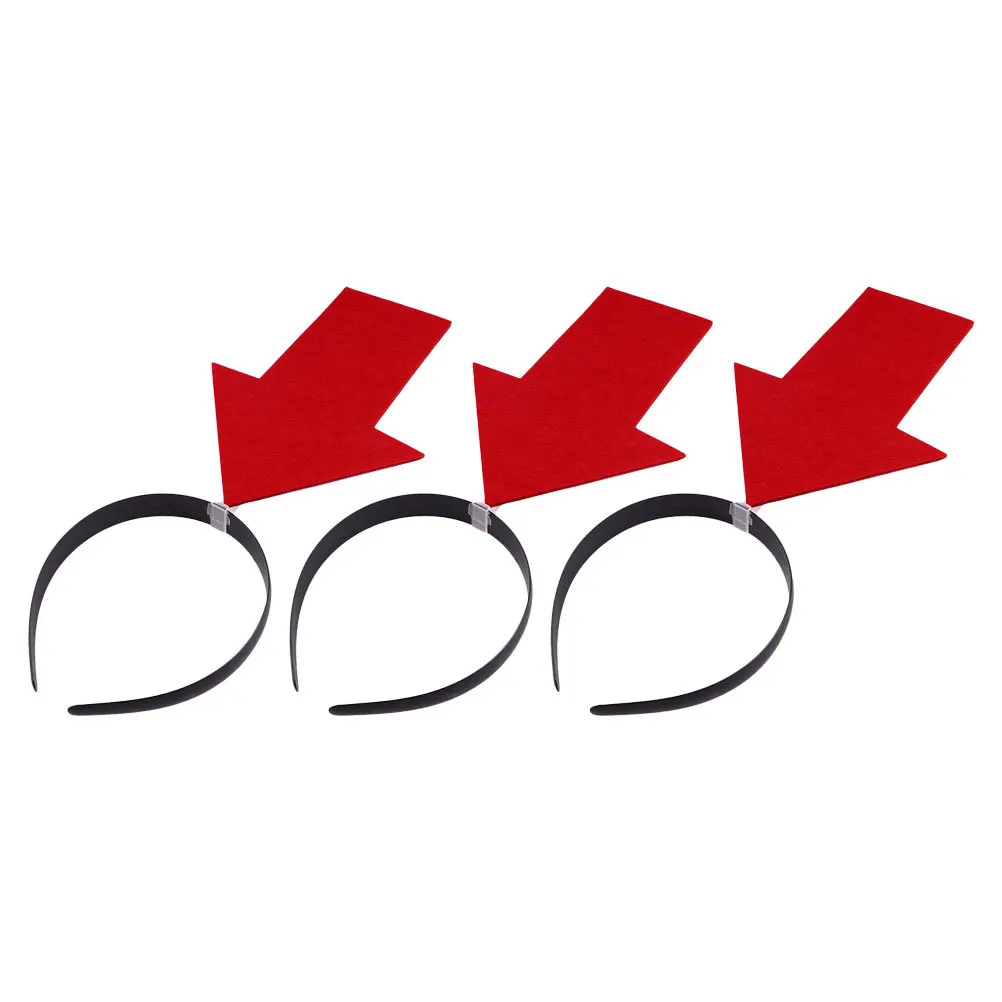 

3 Pcs Halloween Headpiece Headbands for Party Dress Up Cupid-themed Novelty