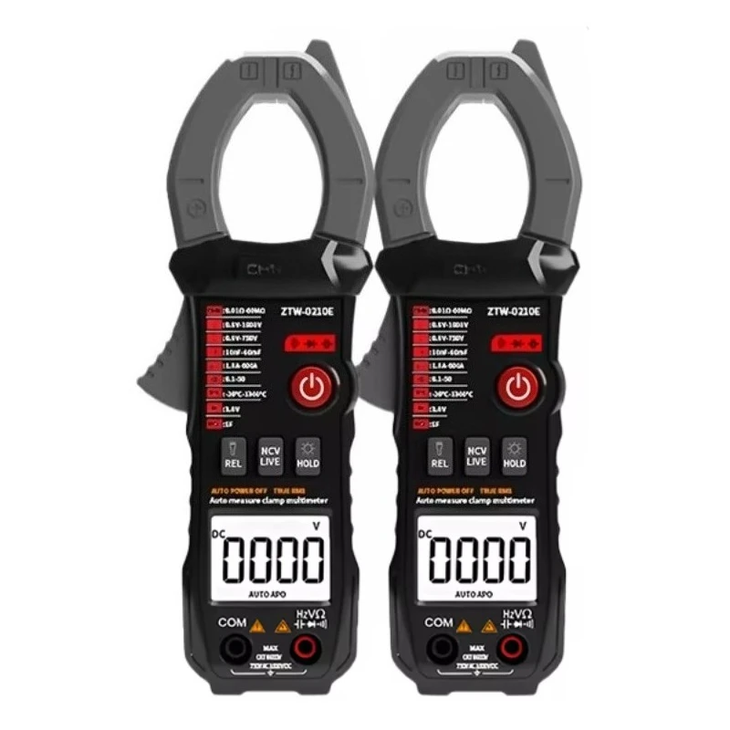 Интеллектуальный цифровой высокоточный мультиметр с клещами, амперметр, полностью автоматические клещи переменного/постоянного тока, клещи ZTW0210A B C D E