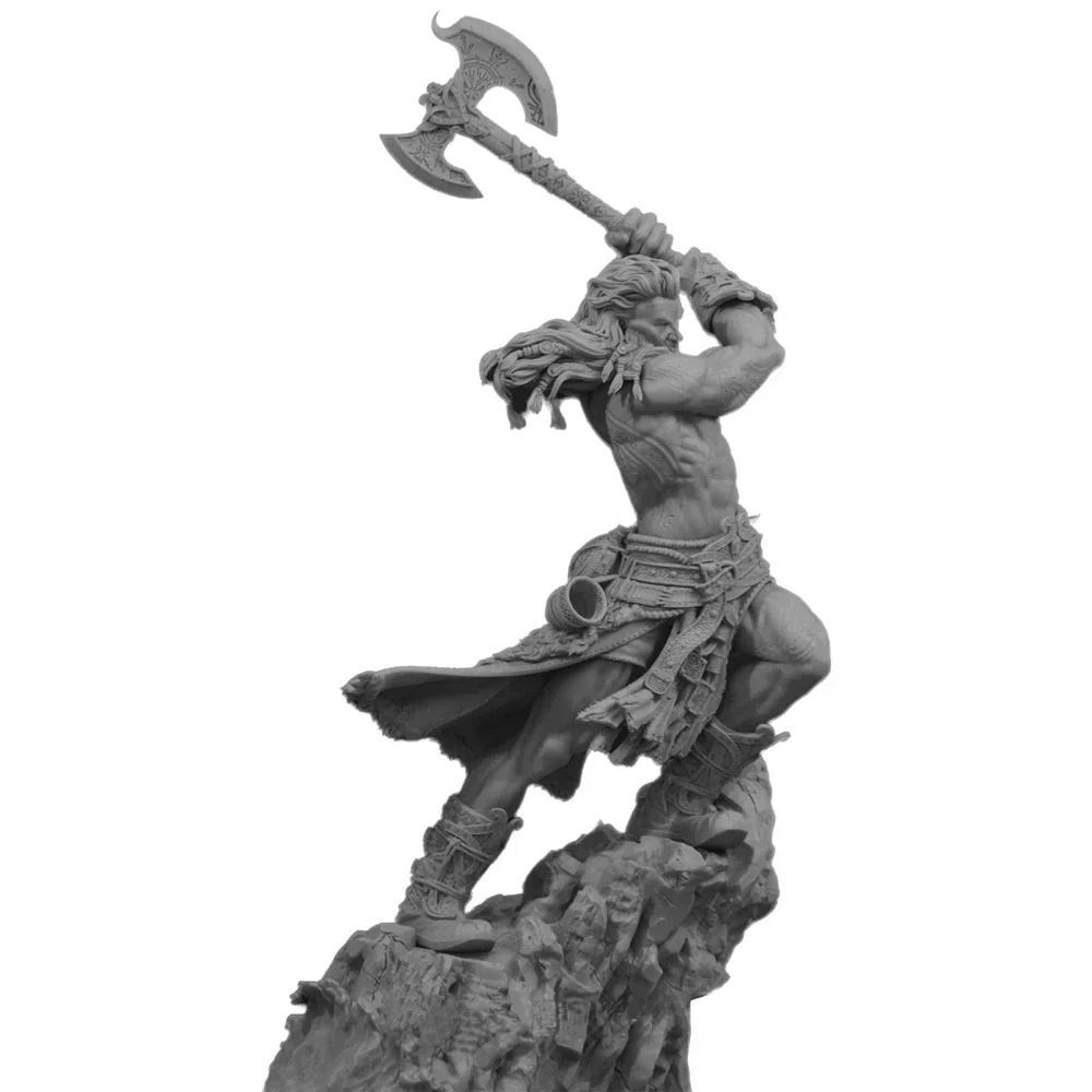 Ivar The Runic Warrior Figure 1:24 Miniature Figure Resin Model Kit Unpainted Plastic Model Kit A2485