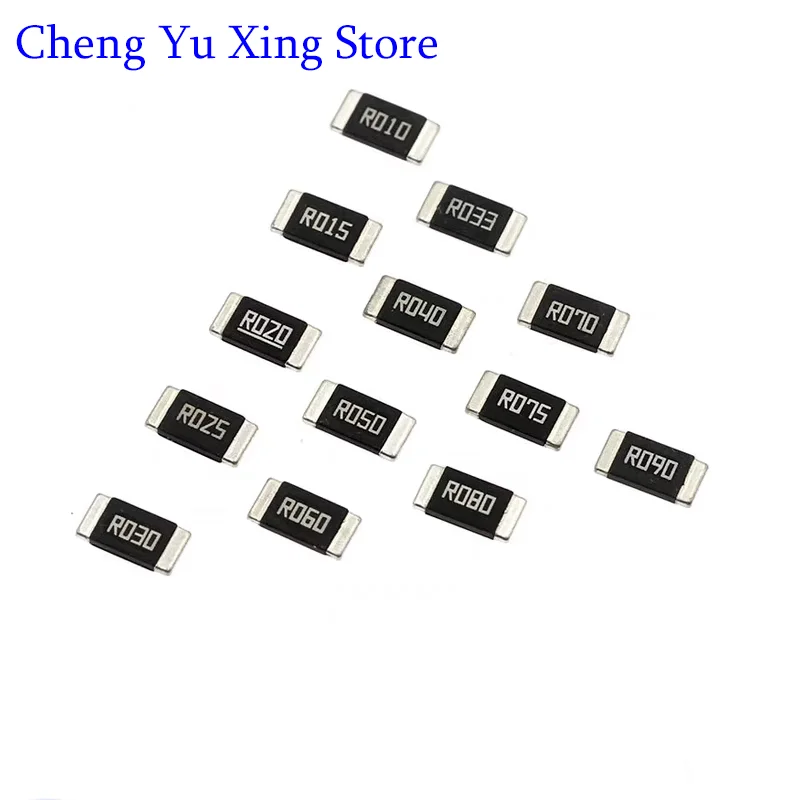 

Alloy resistance 50PCS 2512 2W R001 R002 R003 R004 R005 R006 R008 R010 R012 R015 R020 R025 R030 R050 R060 R0701% chip resistors