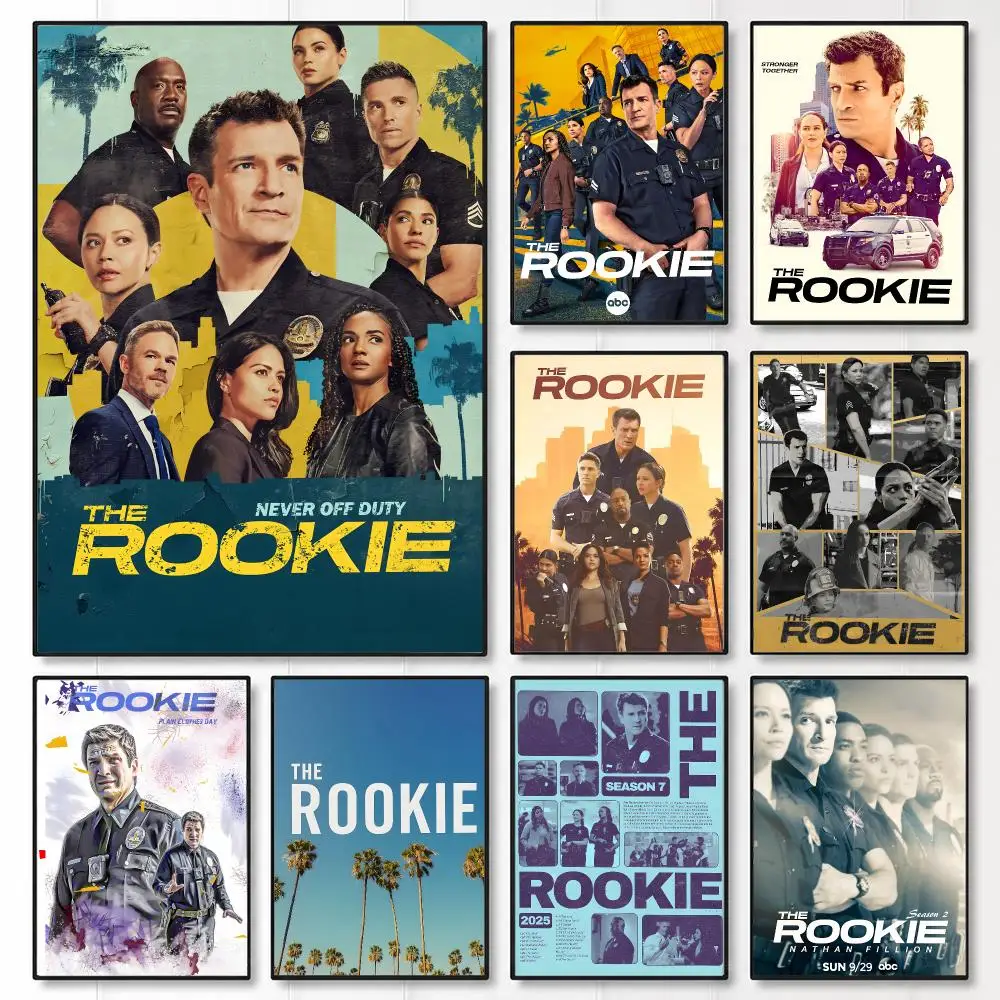 series The Rookie Poster Wall Posters Art Print HD Print Self-Adhesive Waterproof Wall Stickers Room Decoration