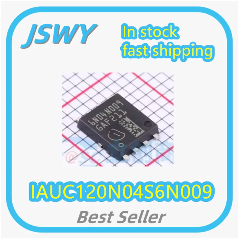 (5/50 pieces) IAUC120N04S6N009 6N04N009 PG-TDSON-8 40V 0.9mΩ 120A Electronics Original Stock Available for Fast Shipping