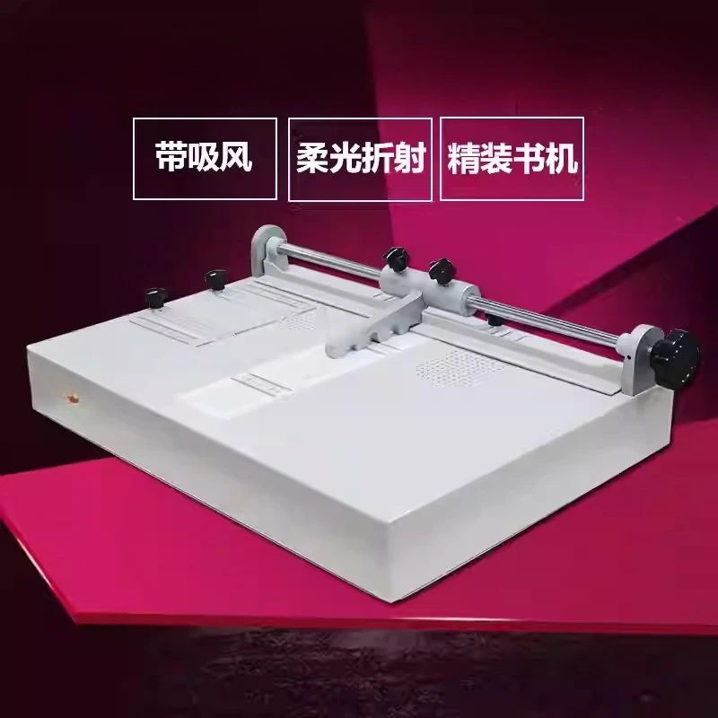 Hardcover Book Case Maker A4 Book Cover Making Machine for Photo Album Menu Brochure Binding view 4