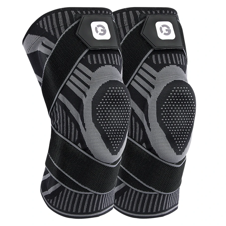 

Компрессионный рукав для колена с регулируемыми ремешками для бега, тренировок и занятий спортом в течение всего дня 1 шт./1 пара