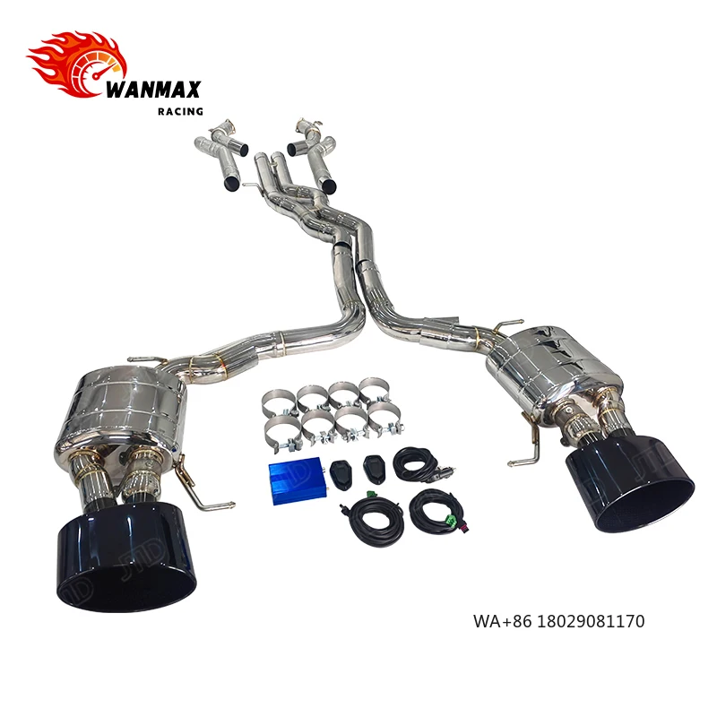 

For RS6 C8 Performance Exhaust System Stainless Steel Construction Valve Controlled, 4.0T V8 Specific