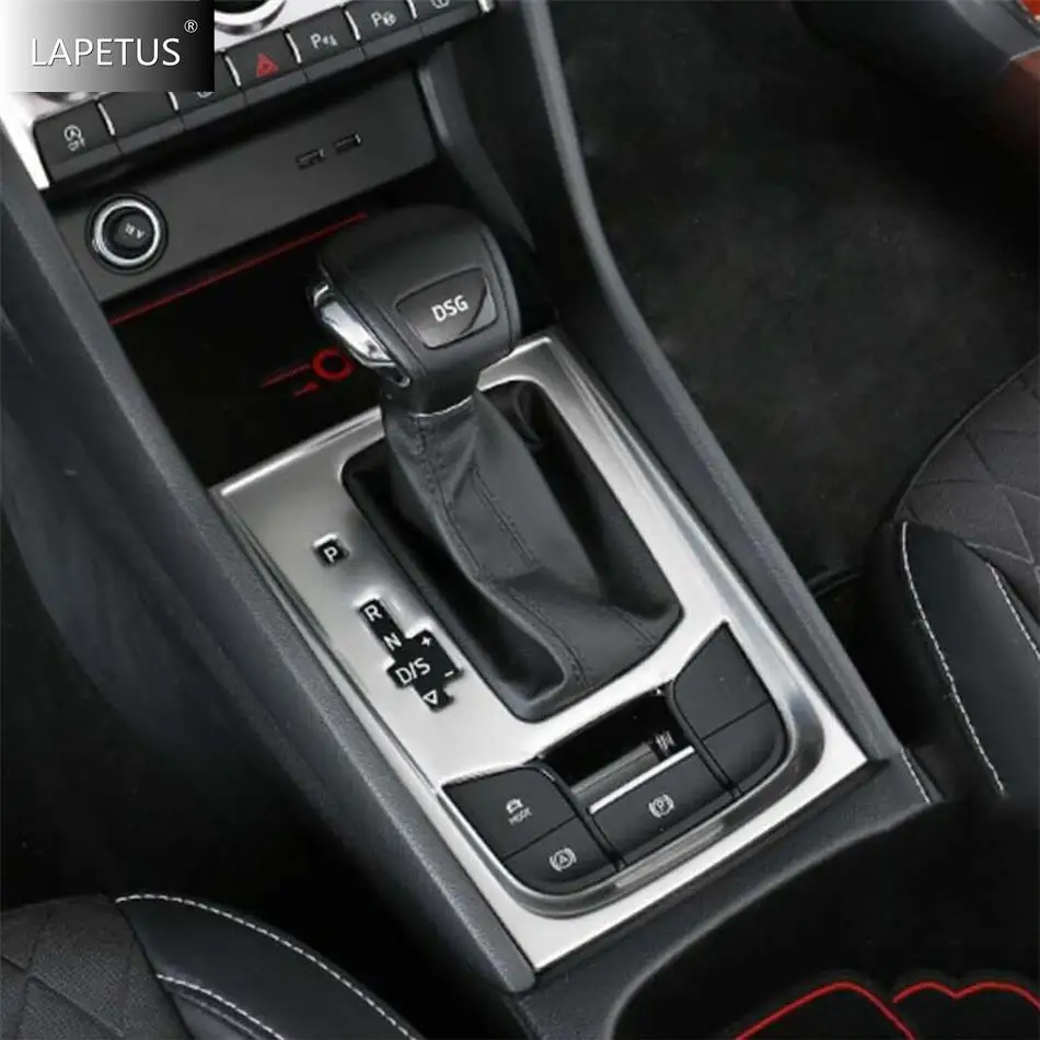 

Door Speaker / Gear Shift / Window Lift Button / Air AC Vent Panel Cover Trim For Skoda Karoq 2018 - 2022 Car Silver Accessories