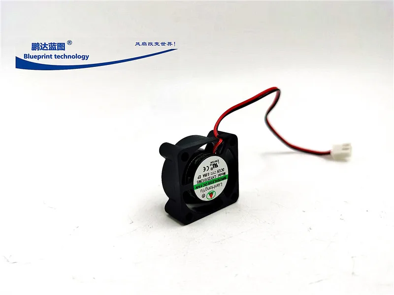 New Mute 2510 DC Brushless 2.5cm Miniature 12V 25 * 10MM Lhy251012ms Cooling Fan 25*25*10mm