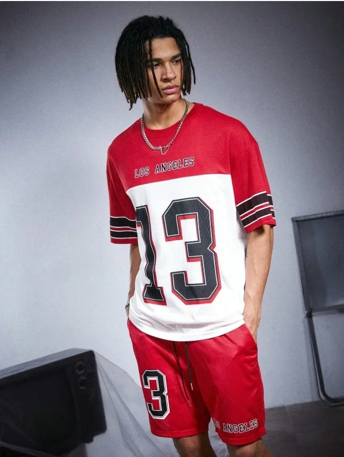 

25/26 Latest Hot T-shirt Y2K No.13 Street Trendy Male Element 3D Printed Adult Fashion Top T-shirt Comfortable for Men and Women