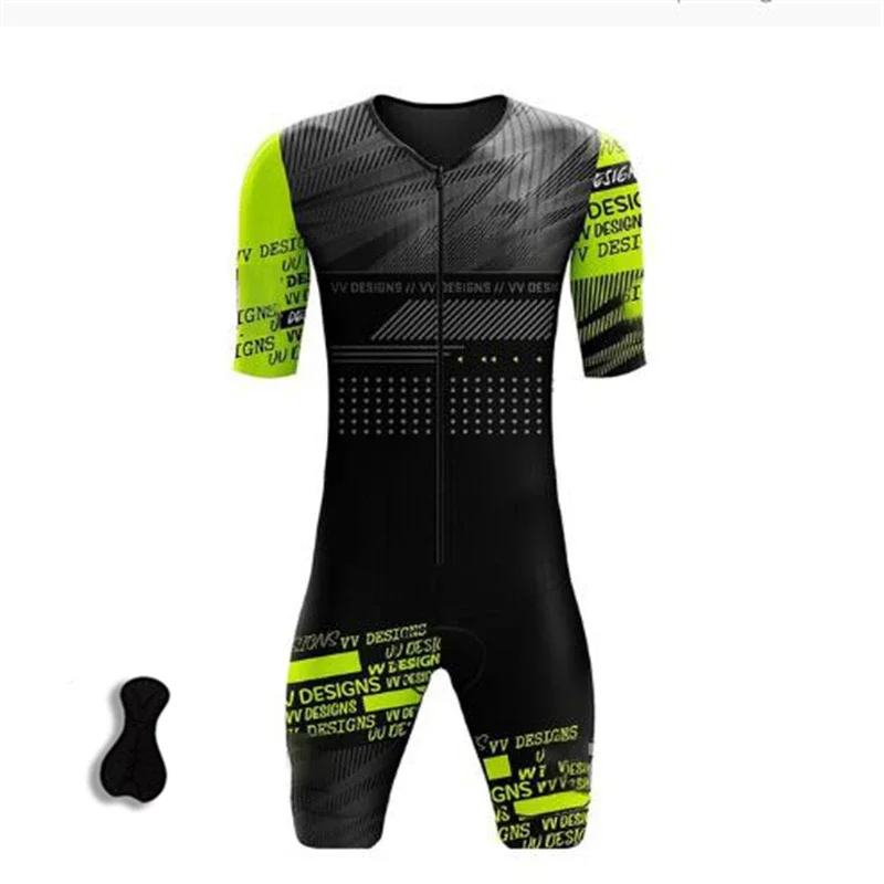 Men\'s Custom Sublimated Triathlon Jumpsuit Uniforms Bike Jersey, Bike Clothing Design Breathable Cycling Jersey Triathlon Suits