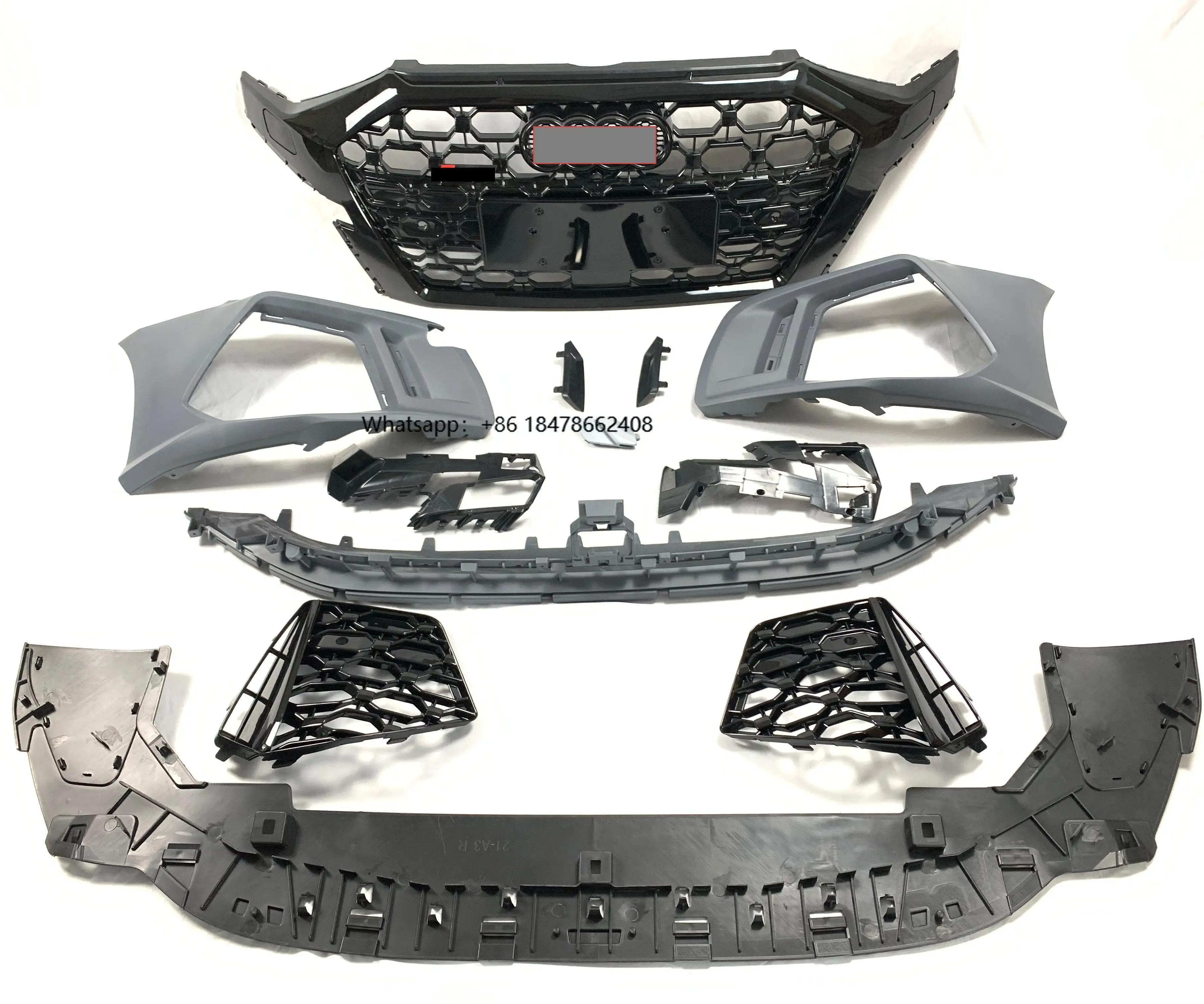 

Professional Manufacturer Automotive Bodykit Auto Accessories for A3 (2021-2024) RS3 Front Bumper Kit