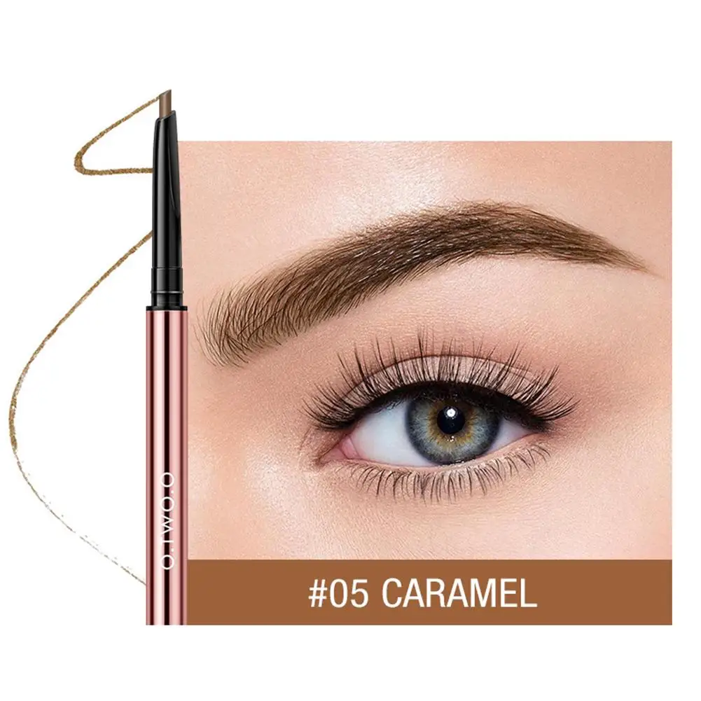 6 Colors Ultra Fine Triangle Eyebrow Pencil Long Lasting Brow Definer Eye Brown Waterproof Makeup Brow Precise Blode V5M7