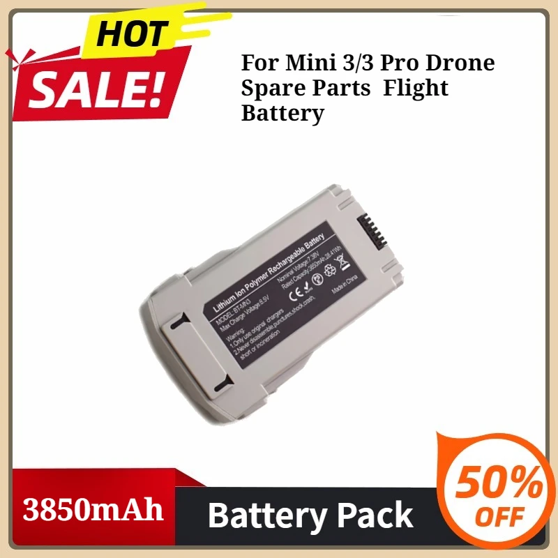 

New Intelligent Flight Battery Plus For Mini 3/ 3 Pro3850mah Flight Time 26 Minutes For Mini 3 Pro Drone