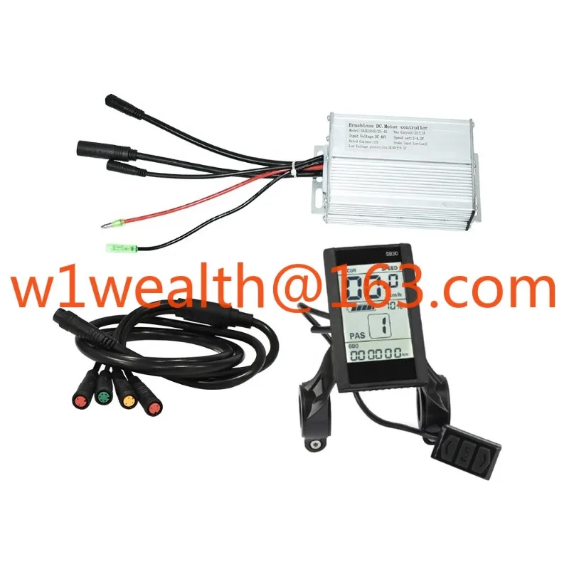 

Display Waterproof Connector E-bike Controller Conversion E Bike Kit with Smart Controller