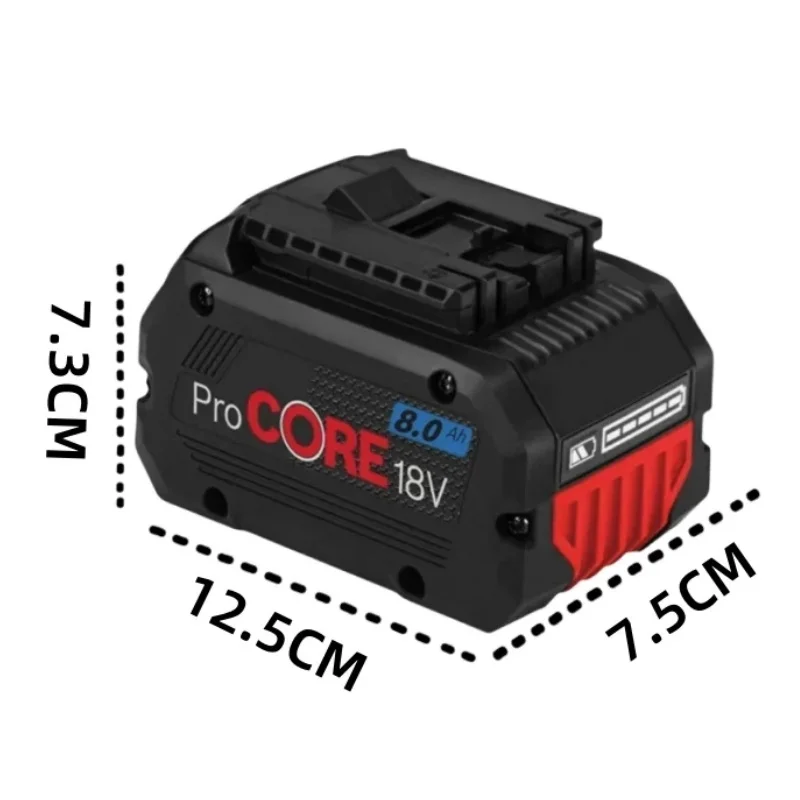 brand new 18V ProCORE 8000mAh for Bosch 18V Cordless Tool BAT609 BAT618 GBA18V80 21900 Replacement Battery - 21700 Electric Cell