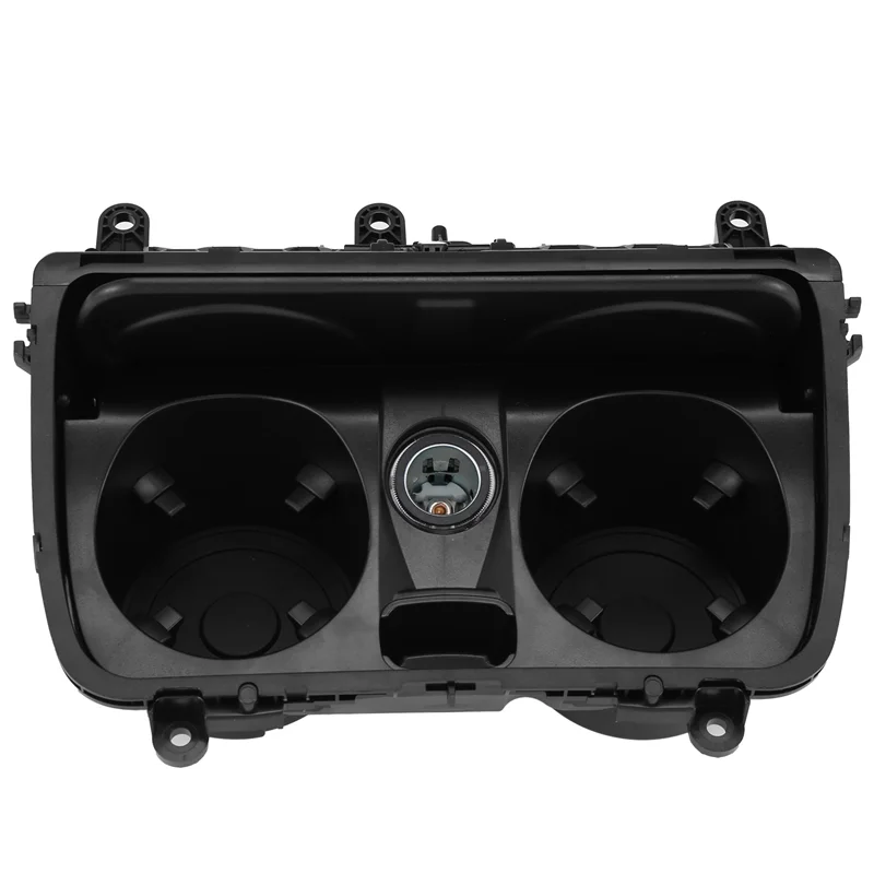 

A82M-Central Controlled Beverage Cup Holder LED Cigarettes Lighter Base For BMW 5 Series F10 LCI F11 LCI F18 LCI