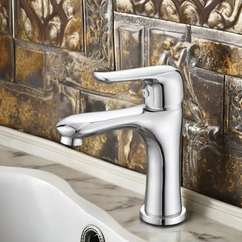 Basin Mixer Tap Direct From Manufacturer, Copper Hot & Cold Washbasin Faucet For Bathroom Furnishing