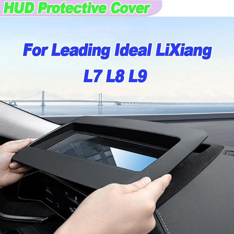 

For Leading Ideal LiXiang L7 L8 L9 Car Hud Display Protective Cover HD Tempered Glass Anti Reflection Head Up Screen Protector