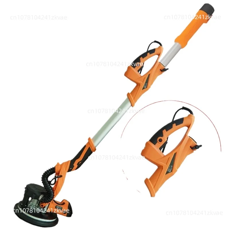 

110V wall polishing machine sandpaper putty polished wall long pole electric grinding wall sanding folding