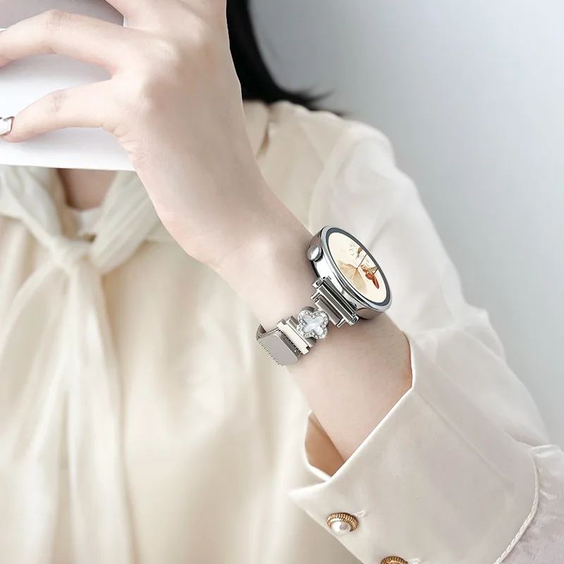 Металлический ремешок для часов Huawei GT5 Pro GT4 41 мм 46 мм Браслет Correa Спортивный ремешок для часов Huawei GT4/GT3/GT2 Женский браслет