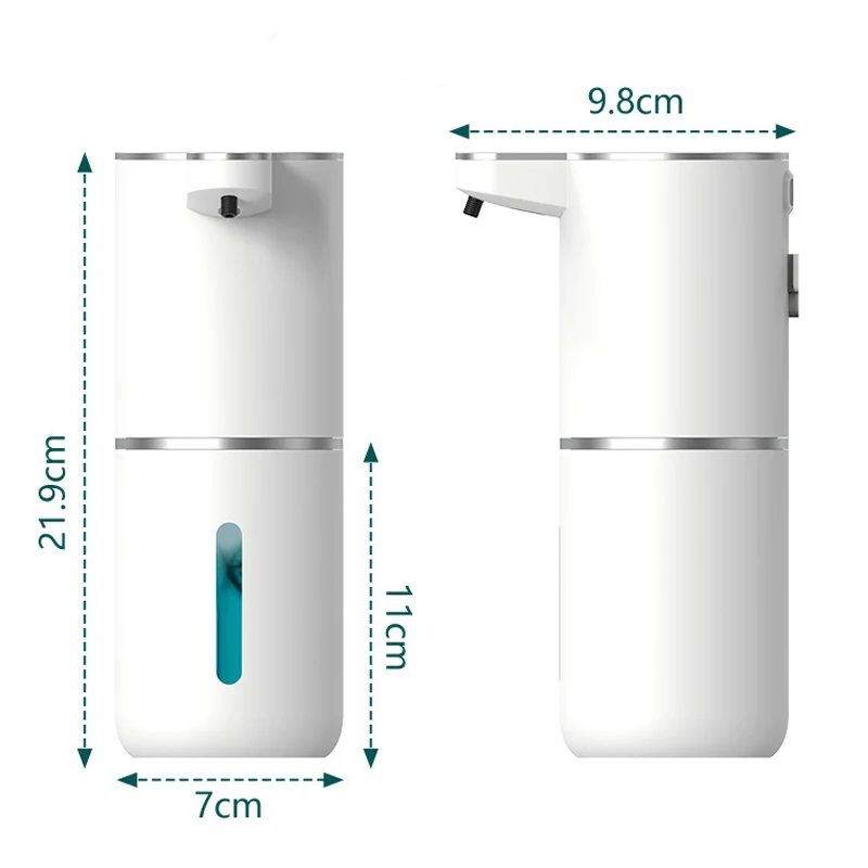 Dispenser busa sabun otomatis, Mesin cuci tangan induktif, pasta sensor cerdas di panel dinding untuk kamar mandi dapur rumah