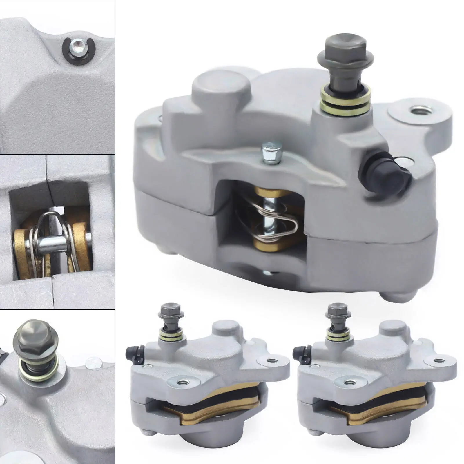 

Complete Brake Kit for 1999-2002 Arctic Cat 454 - Front & Rear Calipers + Master Cylinder