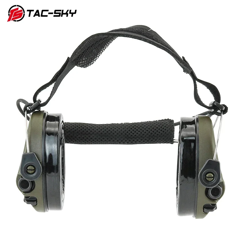 TAC-SKY Tactical Headset Behind The Head TAC302 Shooting Headphones Hearing Protection Earmuffs for Shooting Hunting Sports