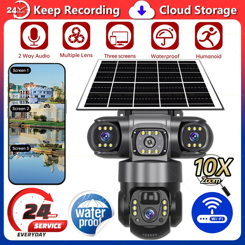 Wifi Solar Camera 3…