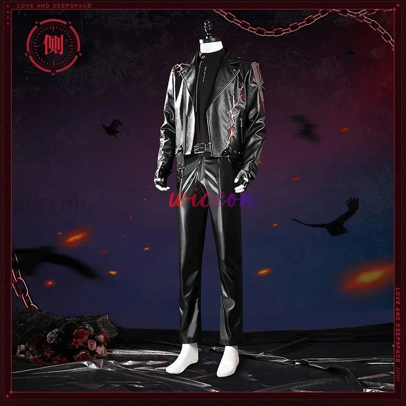 لعبة الحب والمساحة العميقة الجلود سيلوس تأثيري حلي كوس تشينشي سيلوس شعر مستعار زي الحفلات النساء الرجال هالوين لعب دور الملابس GF