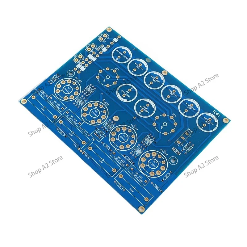 Audiophile grade, pre-bile stage, classic sound, tube pre-stage, kit PCB