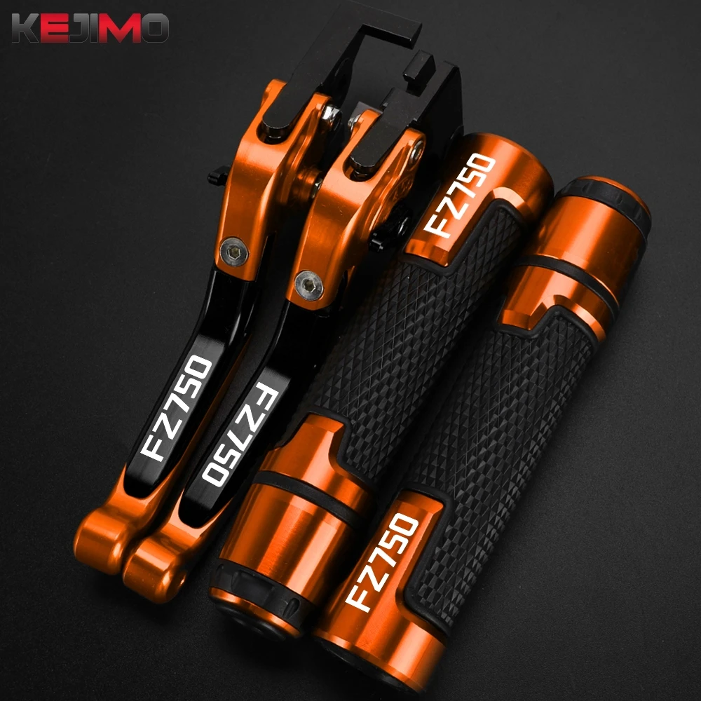 

1985 1986 1987 1988 FZ750 FZ 750 fz For Yamaha CNC Adjustable Brake Clutch Lever 7/8"22MM Hand Grips Handlebar Ends Motorcycle