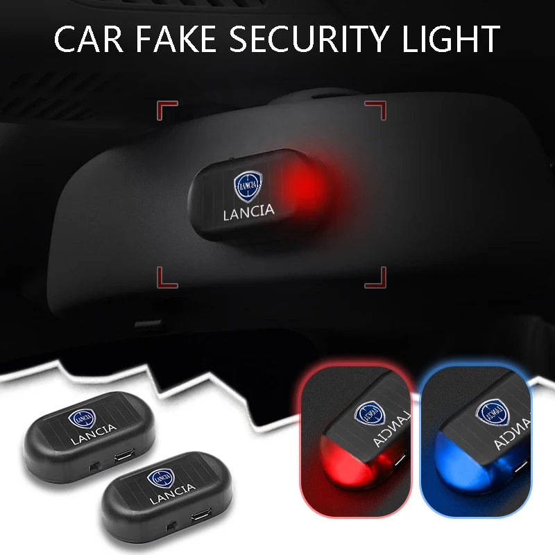 

1PCS AuTo LED Light Alarm Lamp Car Security Light Warning For Lancia Logo Ypsilon Kappa Delta Thesis Phedra Musa Voyager