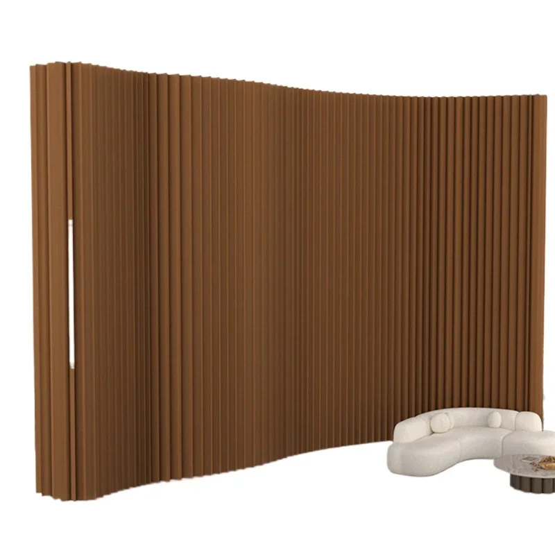 Paper screen partition false wall, living room office soft , entrance live stream exhibition background wall free of punching