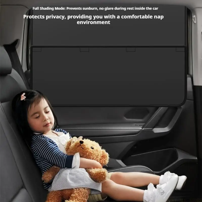 J0MA Universal Vehicle Sunshade Cover Lightweight Foldable Block Light Car Window Cover Protector