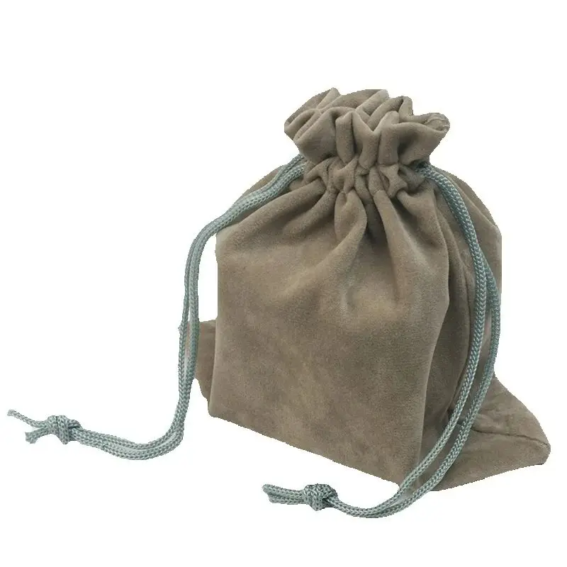 Tas Beludru Kubus Ajaib Warna Acak 15cm*14cm