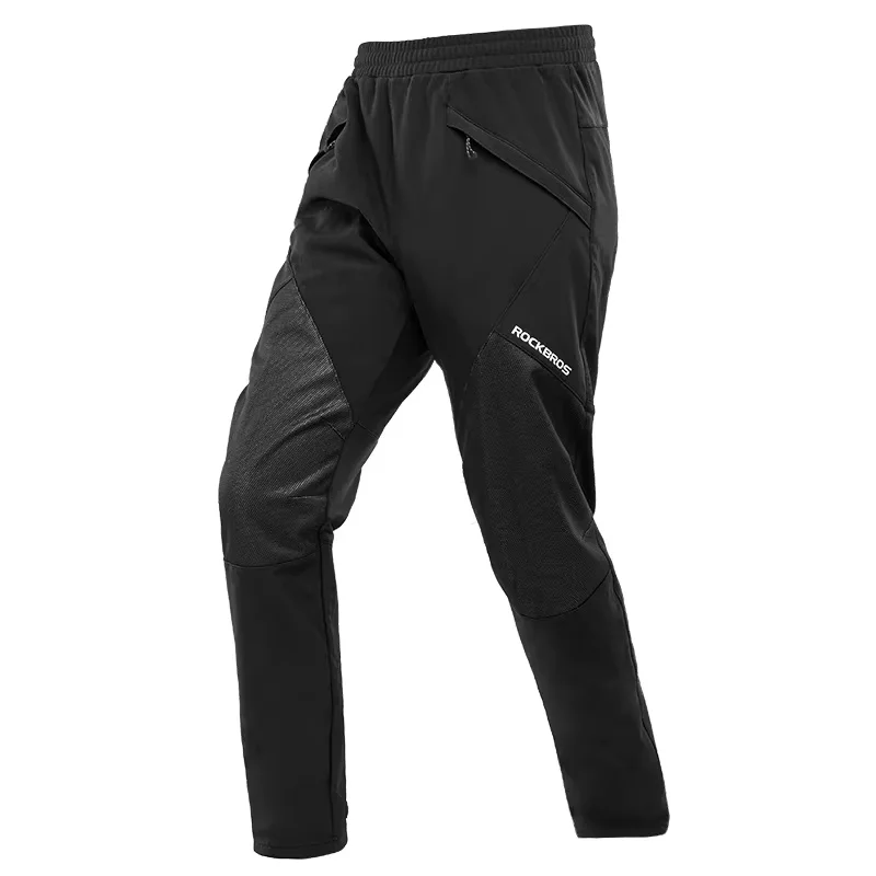ROCKBROS Radfahren Herren Hosen Ciclismo Winddicht Atmungs Wärmer Lange Sport Bike Hose Reflektierende Fahrrad Reiten Hosen