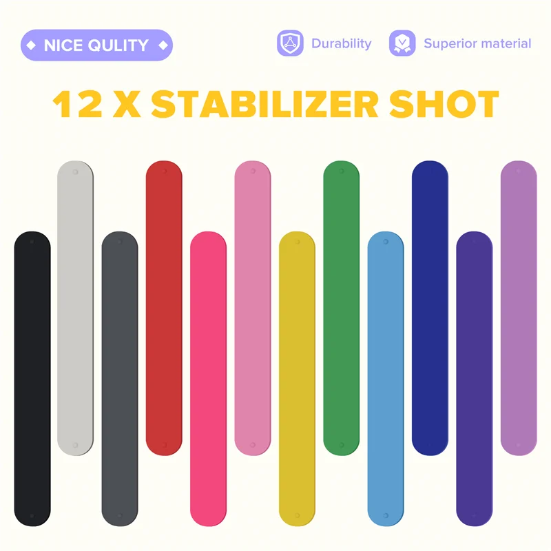 A67P-12Pcs سيليكون الوجه ورق التغليف حامل ملصق حامل لفة الورق حامل استقرار صفعة العصابات لتنظيم التخزين