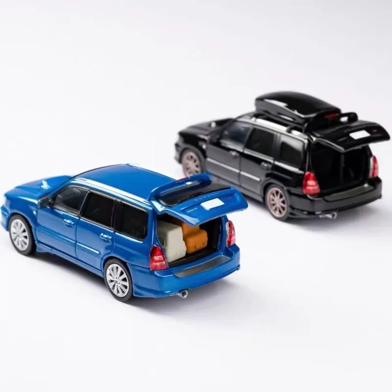 Diecast 1/64 Schaal Subaru Legering Model Auto Subaru Forester Speel Voertuigen SUV Station Wagon Collectible Speelgoed voor Jongens