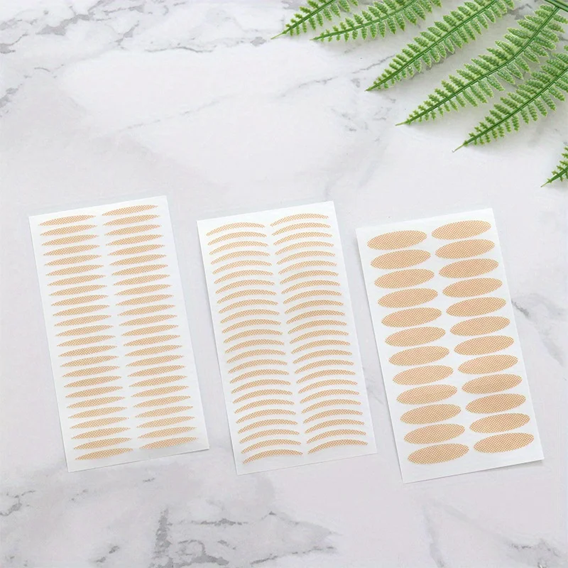 

240Pcs Double Eyelid Tape - Natural Look, Self-Adhesive Lace Strips For Instant Eye Enhancement