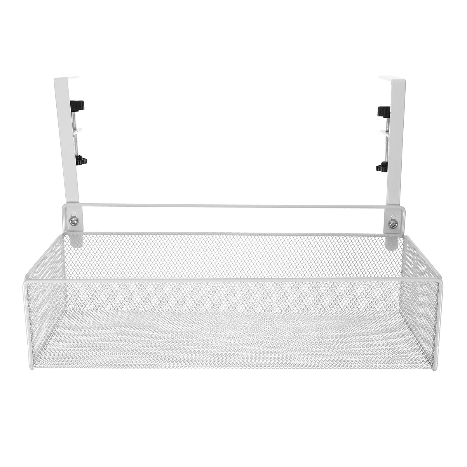 

Under Desk Storage Basket Metal Mesh Organizer For Office Home Study Clamp On Shelf File Rack Document Holder Under Desk