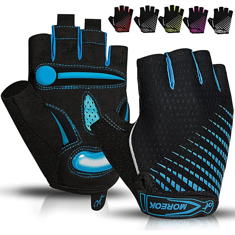 Cycling Gloves Half Finger Men Women Child MTB Bike Guantes Ciclismo Summer Sports Mittens