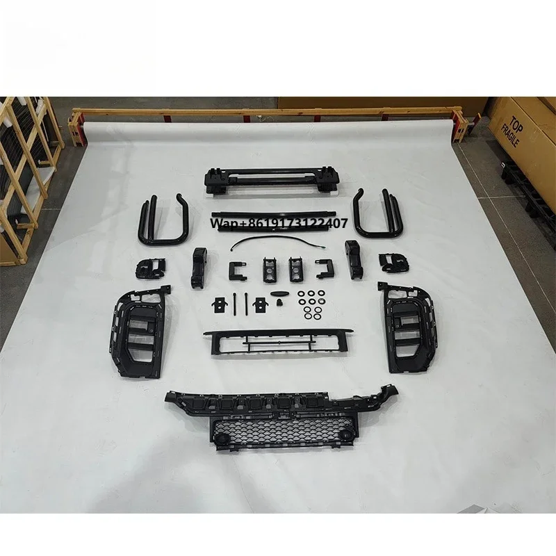 

2025 Glossy Black New G Class 1V1 Bull Bar W465 G63 Front Bumper Guard for Car Body Kits BULL BAR WITH BRACKET