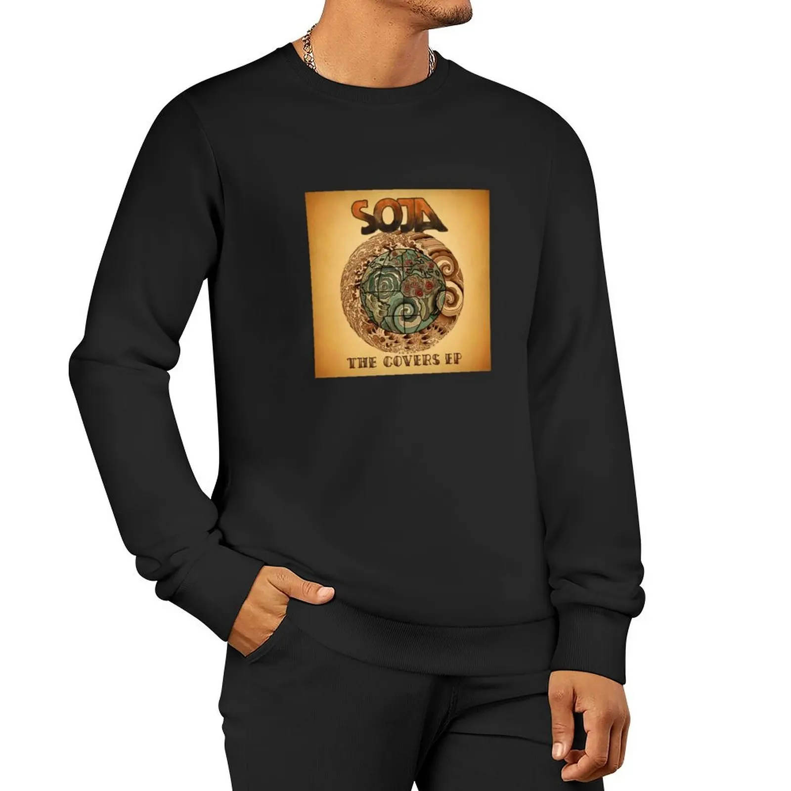 

Soja Cover 2021 Pullover Hoodie men clothes sports sweatshirt man