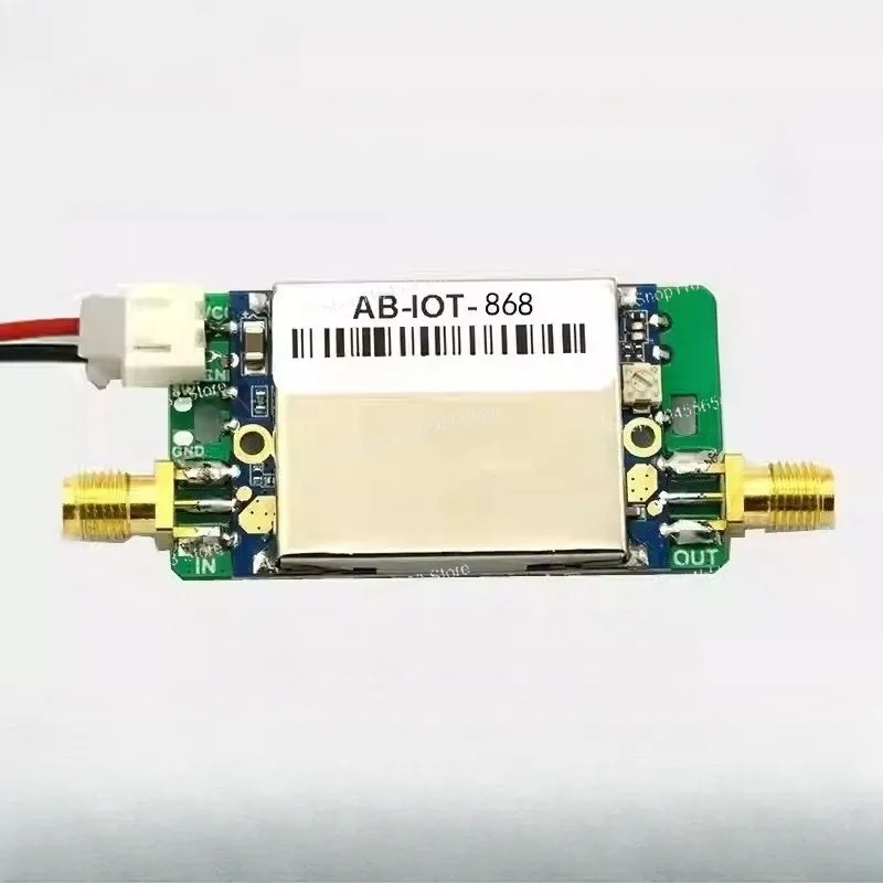 

AB-IOT868-SMA Module 868/915MHz Bidirectional Signal Amplifier 863-870M902-928M IoT Signal Enhancer