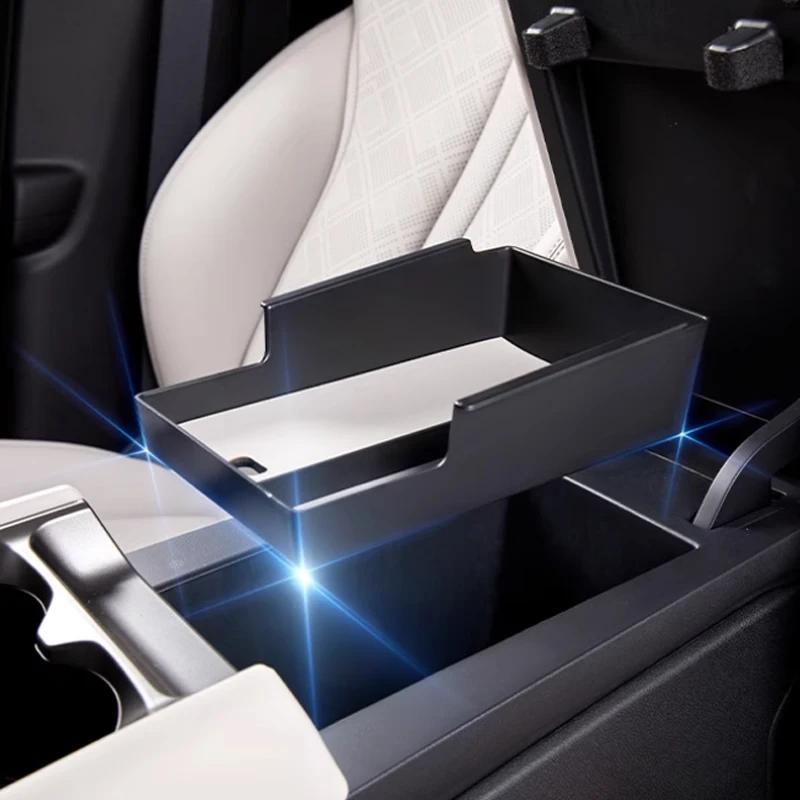 

For BYD ATTO 2 Yuan UP 2024 2025 2026 Armrest Box Storage Box Plastic Material Car Accessories