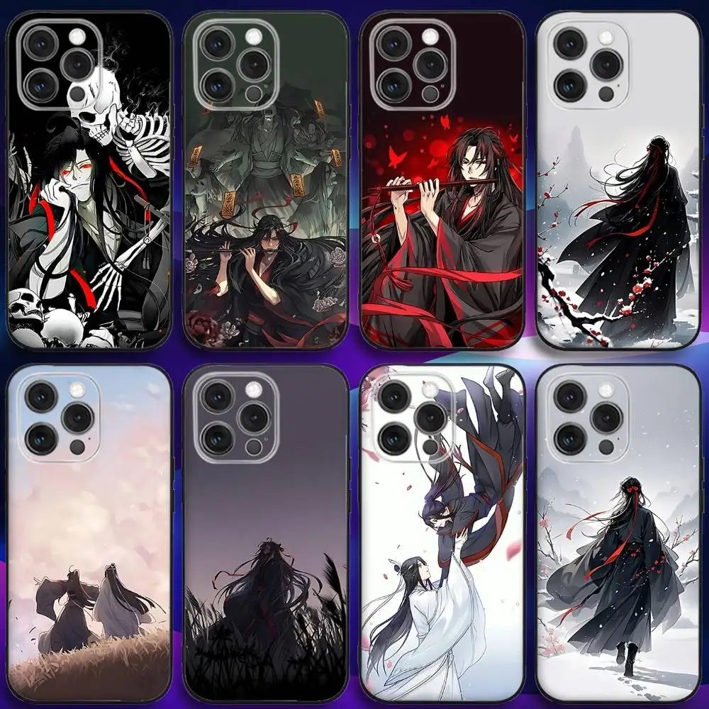 

G-Grandmaster of Demonic Phone Case For iPhone 17,16,15,14,13,12,11,Pro,Max,Plus,X,XS,SE4,E,Mini,Soft Black Case