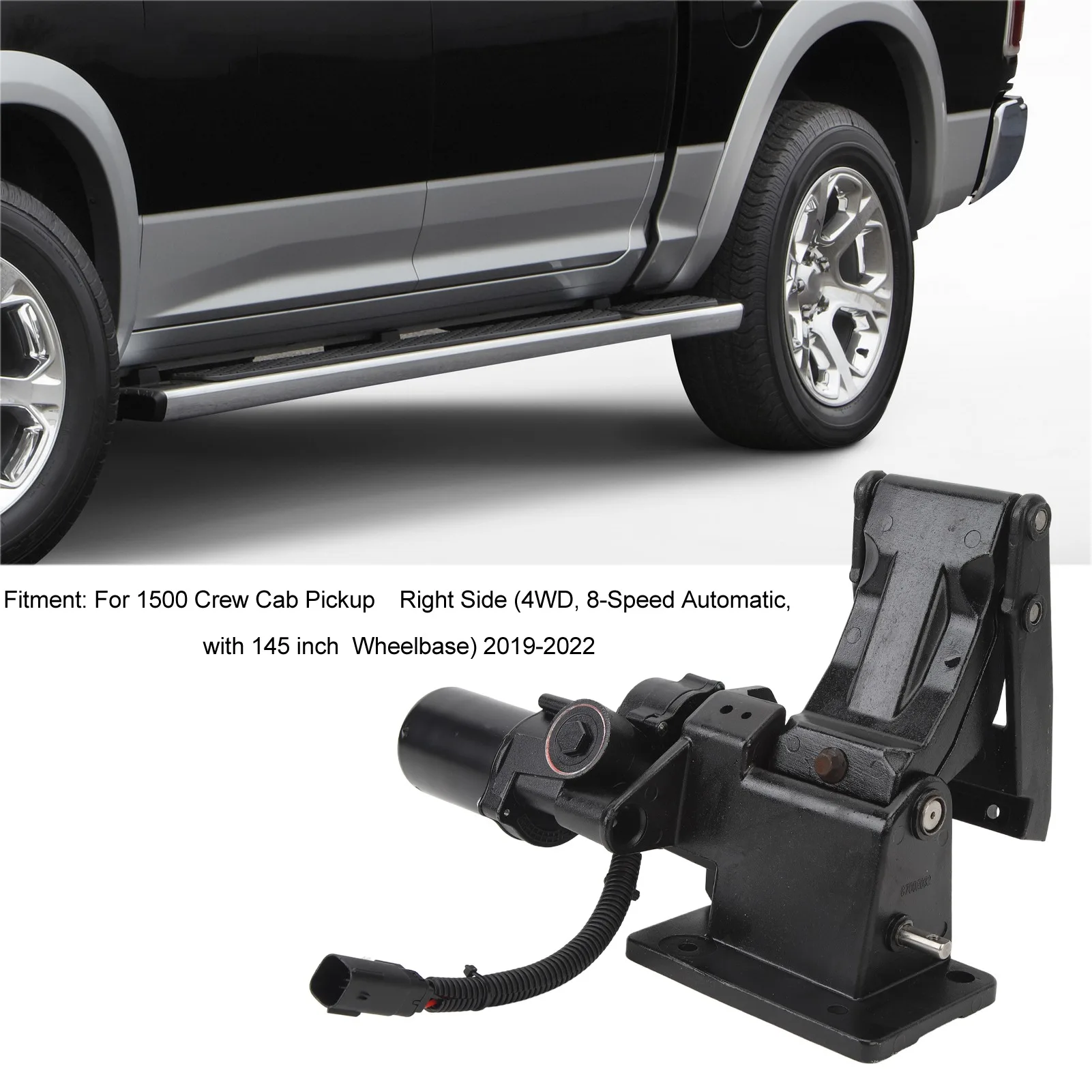 

Right Power Running Board Motor 68461580AA Rugged Power Running Board Motor Assembly with Bracket for 1500 68461580AA